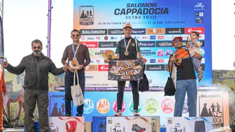 Kapadokya'nın zorlu vadilerinde zaferin adı belli oldu: 78 ülkeden gelen sporcular ödüllerine kavuştu