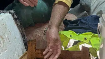 Karadeniz'in soğuk sularında beklenmedik misafir: Balıkçının ağına takılan devasa sürpriz