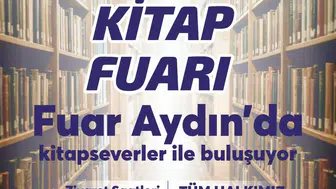 Edebiyat tutkunlarının gözü Aydın'da: Kitap şöleni için geri sayım başladı