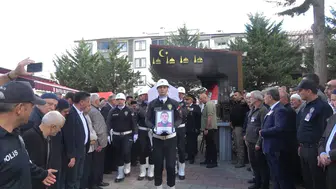 Gazi polis Numan Şen son yolculuğuna uğurlandı: Bafra'da hüzünlü veda