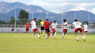 Burak Yılmaz'ın öğrencileri Antalya'da sınav verdi: Çorum FK'dan zorlu prova