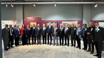 Fırçanın üniformalı ustaları Ankara'da buluştu: Tarih ve sanat aynı tuvalde