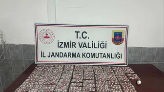 Kınık yolunda zehir tacirlerine jandarma engeli: Binlerce hap ele geçirildi