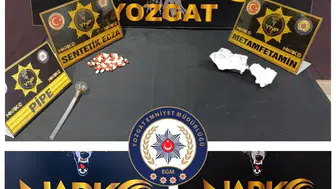 Yozgat'ta narkotik operasyonu: Araçta yakalananlar şoke etti