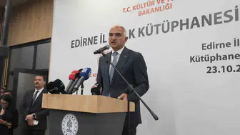 Edirne’nin kalbinde devasa bilgi üssü: 8 bin 812 metrekarelik dev kütüphane kapılarını açtı