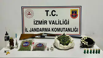 Menemen'de şafak vakti uyuşturucu darbesi: 42 kişi kıskıvrak yakalandı