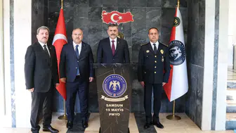 Bakan Çiftçi'den Samsun'daki polis adaylarına kritik ziyaret: Geleceğin teminatı gençlerimiz