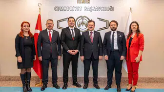 İzmir hukuk camiasında yeni dönem: Baro yönetiminden Başsavcı Yeldan’a kritik ziyaret