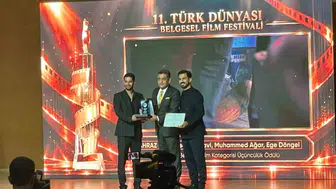Genç sinemacıların büyük başarısı: Ahraz uluslararası arenada kürsüye çıktı