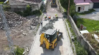 Ardahan sokaklarında hummalı değişim: Çamurlu yollar tarih oluyor