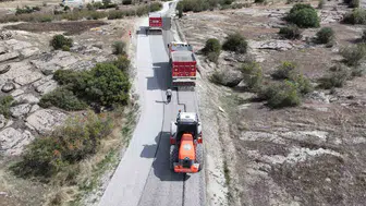 Kula'da ulaşım çilesi sona eriyor: 35 kilometrelik güzergahta sona yaklaşıldı