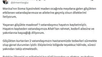 Soma'dan gelen acı haber: Maden ocağındaki göçükte bir can kaybı