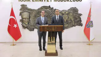 Iğdır'da kritik buluşma: Emniyetin yeni ismiyle mesai başladı