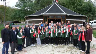 Samsun'da kuşaklar arası köprü: Gazilerin kahramanlık hikayeleri genç sporculara ilham oldu