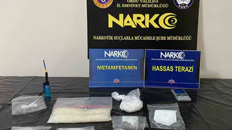 Altınordu'da narkotik baskını: Evinden çıkanlar şoke etti