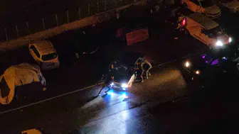 Samsun'da asker uğurlama bahanesiyle sokakları savaş alanına çevirdiler