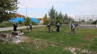 Battalgazi sokaklarında hummalı temizlik mesaisi