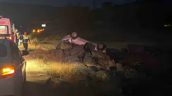 Otomobil hurdaya döndü ama o mucizevi şekilde yara almadan kurtuldu