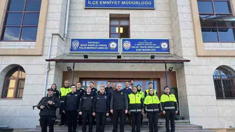 Düzce Emniyetinden Kaynaşlı'ya kritik asayiş ziyareti