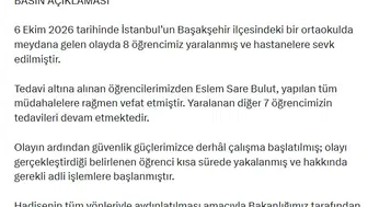 Başakşehir'deki okul faciası için Ankara'dan kritik hamle: Müfettişler görev başında