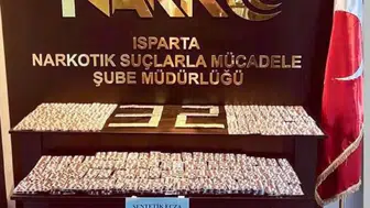 Isparta narkotik ekiplerinden zehir tacirlerine ağır darbe: Binlerce hap ele geçirildi