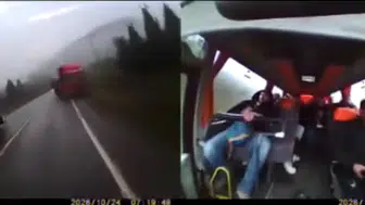 Karabük yolunda saniyelerle gelen dehşet: Kamyonun hatalı hamlesi faciaya davetiye çıkardı