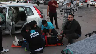 Aksaray'da akşam trafiğinde zincirleme kaza: 5 yaralı