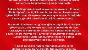 Gençlerbirliği - Amed SF maçında tribünlere giriş için kritik kısıtlama kararı