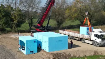 Çilimli'de sanayi hamlesi: Su sorununa 100 tonluk dev çözüm
