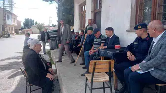 Kaymakam Yıldırım'dan köy mesaisi: Yerinde incelemelerle sorunları not etti