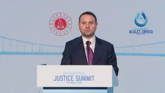 Adalet Bakanı Gürlek'ten Çırağan'da sert tepki: Filistinli mevkidaşımın engellenmesi hukuk sisteminin iflasıdır