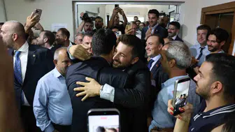 Aydın Sanayi Odası'nda zaferin ardından duygusal anlar: Gökhan Maraş yeniden başkan