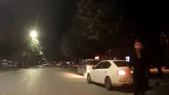 Trafikte selektör gerilimi: Önce küfür etti, sonra aracın önüne kırdı