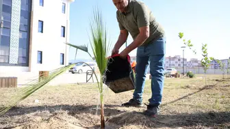 Özel öğrencilerin okul bahçesi doğayla buluştu: Geleceğe kök salan fidanlar