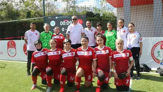 Avrupa'nın zirvesine yerleştiler: Görme engelli kadın millilerden tarihi zafer