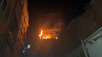 Mudanya'da geceyi aydınlatan alevler korku dolu anlar yaşattı