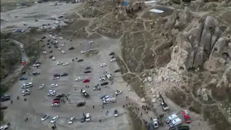 Göreme'de peribacası faciası: Arama kurtarma ekipleri zamana karşı yarışıyor