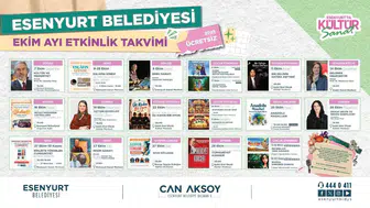 Esenyurt'ta Sanat Rüzgarı: Ekim Ayı Boyunca Tüm Etkinlikler Ücretsiz
