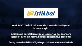 Kayseri'nin iki devi aynı formayı terletecek: İstikbal'den Erciyes 38 FK'ya dev destek