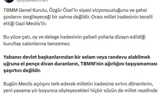 Meclis'teki terk eylemine AK Parti'den sert tepki: Milletin gözünde hükmünüz bitti