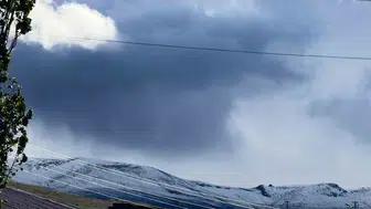 Doğa kışa teslim: Kısır Dağı'nda mevsimin ilk beyaz sürprizi yaşandı