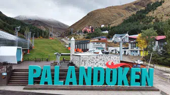 Erzurum'da mevsim geçişi sert yaşandı: Palandöken'e sezonun ilk karı düştü