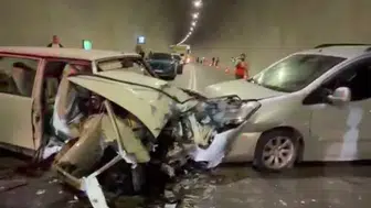 Yusufeli kara yolunda tünel dehşeti: İki araç kafa kafaya çarpıştı