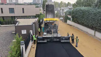 Gölbaşı yollarında büyük dönüşüm: Eylül ayında binlerce ton asfalt serildi
