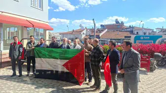Kütahya'da Gazze için tek yürek: Cumhuriyet Meydanı'nda vicdan nöbeti