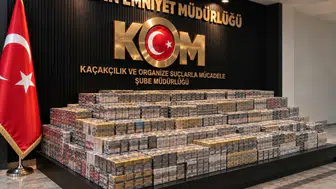 Midyat yolunda kaçakçılık operasyonu: Binlerce paket sigara yakalandı