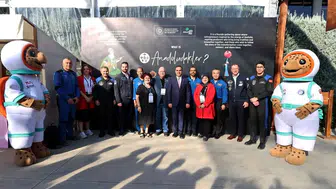 Uzaylı misafirlere Türk kahvesi ikramı: Astronotlar Anadolu'nun gelenekleriyle tanıştı