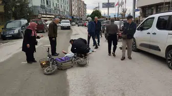 Samsun'da elektrikli bisikletle seyir halindeyken direksiyon hakimiyetini kaybetti