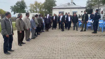 Üç yıllık gerginliğe noktayı koydular: Çermik'te barış sofrası kuruldu