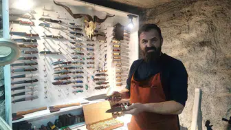 Odunluktan çıkan sanat: Hurda metaller onun ellerinde yeniden hayat buluyor